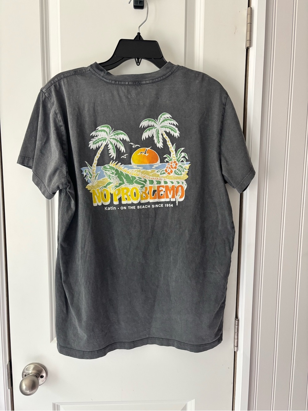 LG Gray Katin Crew Neck Tee